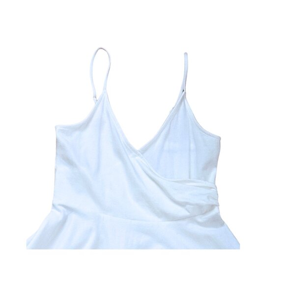 SOLD White Fit and Flare Dress Forever 21 Size Small - Picture 4 of 9